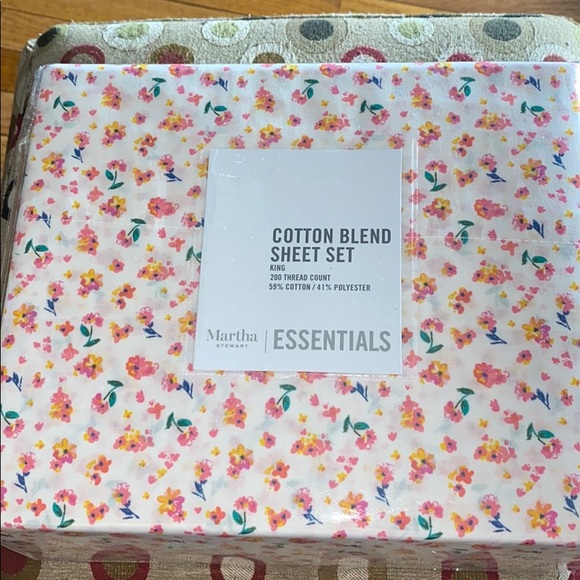 Martha Stewart Bedding Martha Stewart King 4piece Sheet Set Poshmark